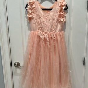 Designer long tulle dress. Absolutely stunning.